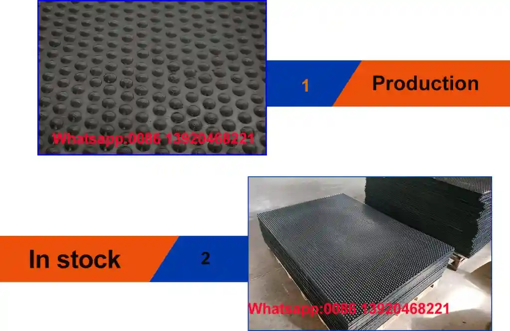 10mm/17mm/20mm Cattle Stall Mats High Quality