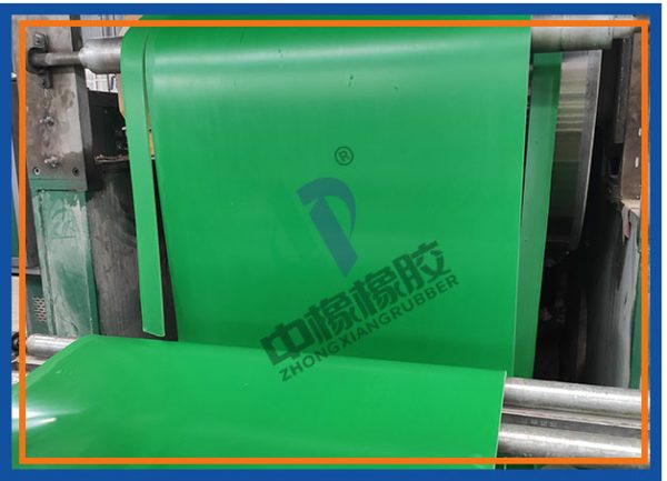 Green Rubber Sheet 1.5g Cm³ Nbr Material Roll Suppliers