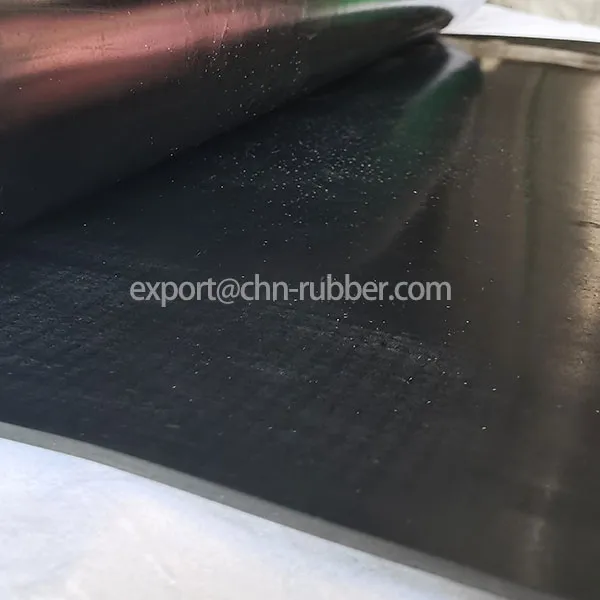 Black Neoprene Rubber Sheet 1 25g cm³ High Quality