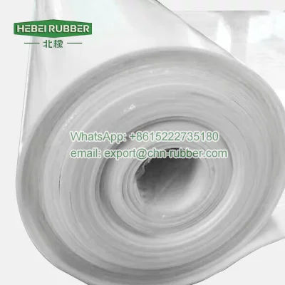 white silicone rubber sheet